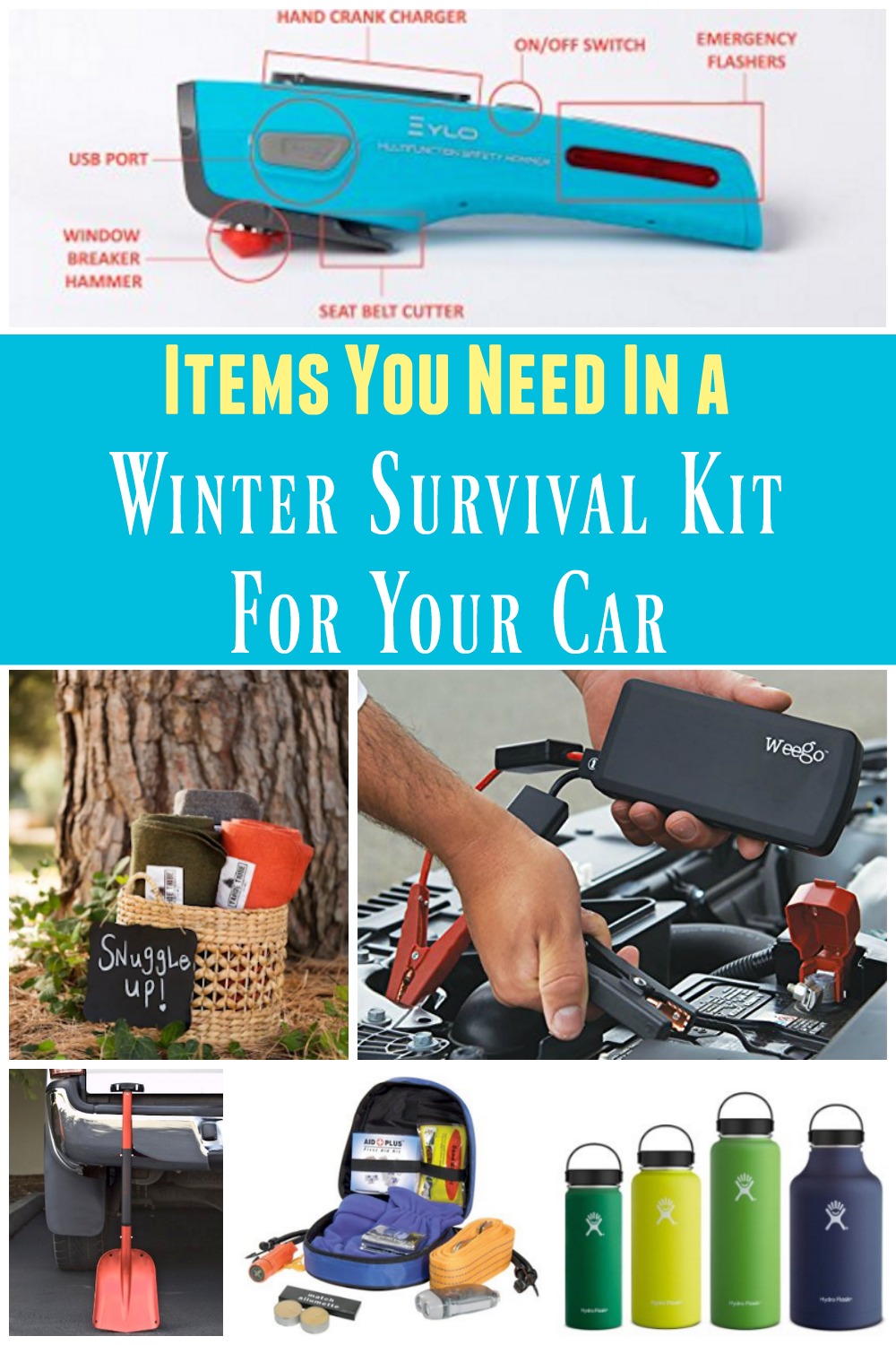 12 Essentials You Need to Keep In Your Car Winter Emergency Kit